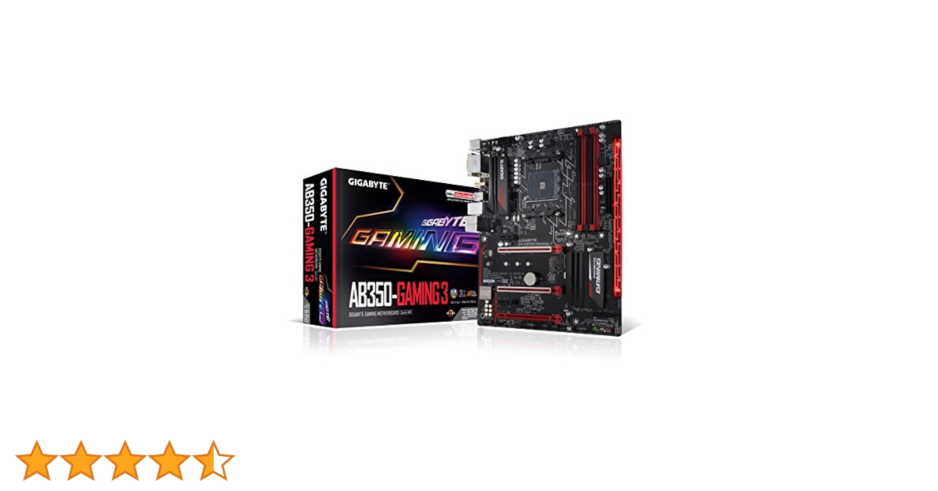 Amazon | GIGABYTE GA-AB350-Gaming 3 マザーボード [AMD B350